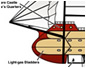 Airship Concept Design, Scarlet Albatross - commissioned artwork